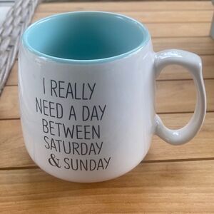 Chunky Graphic Mug  